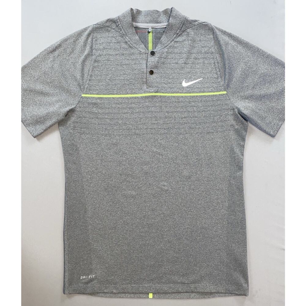 Nike 803195 Tiger Woods TW Max Swing Banded Collar Polo Golf Shirt. Size S, MINT